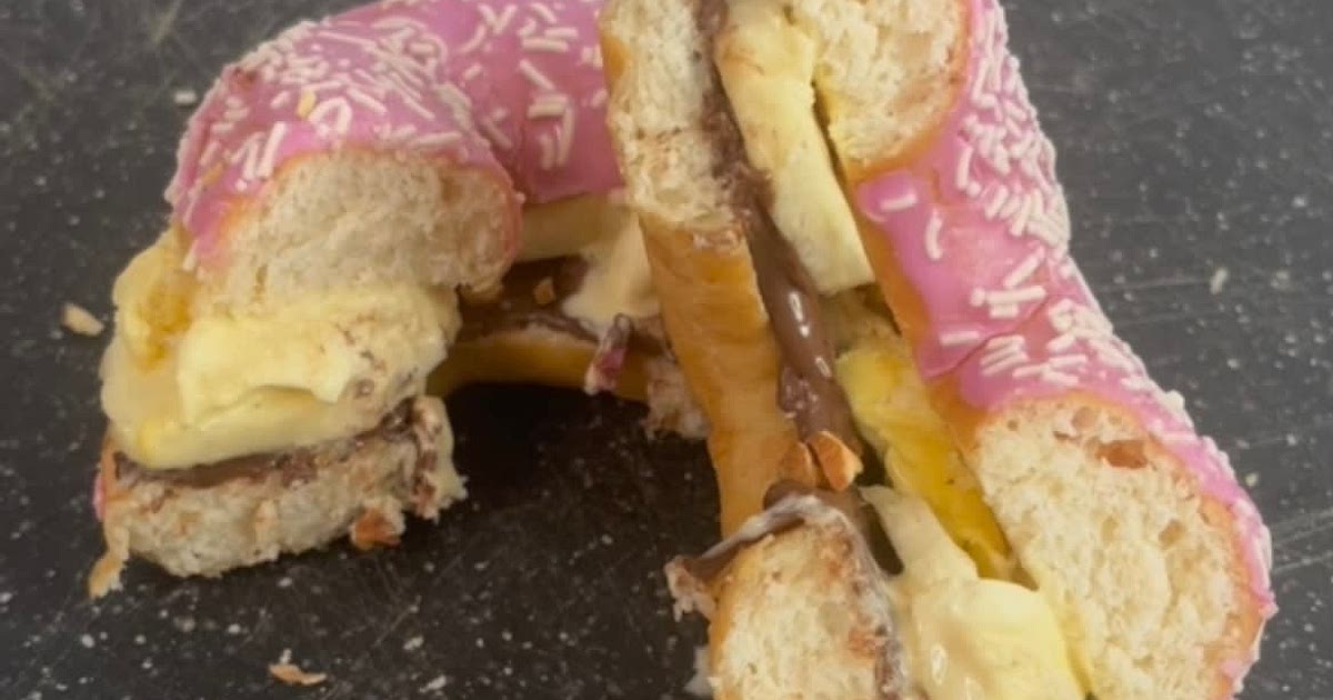 Nutella Donut Sandwich Recipe | Samsung Food App
