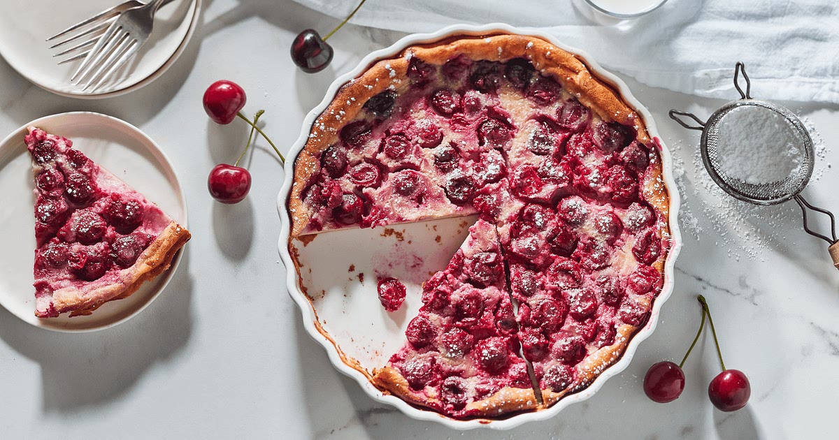 Cherry Clafoutis Recipe | Samsung Food App