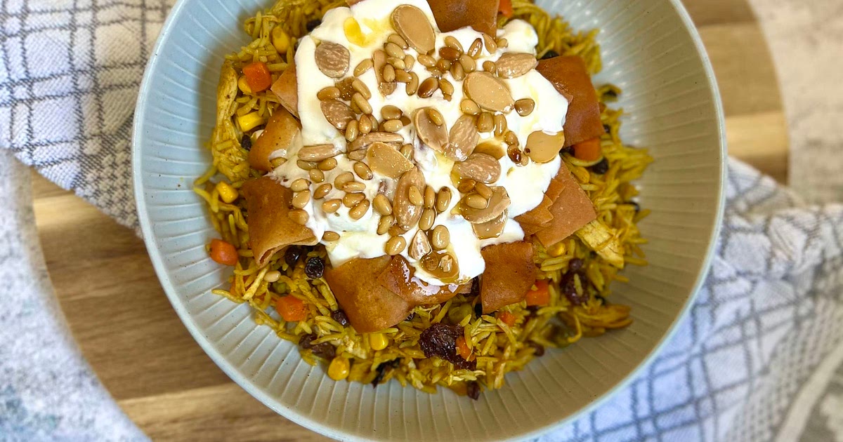 Chicken & Veggie Rice with Raisins and Currants Recipe | Samsung Food App
