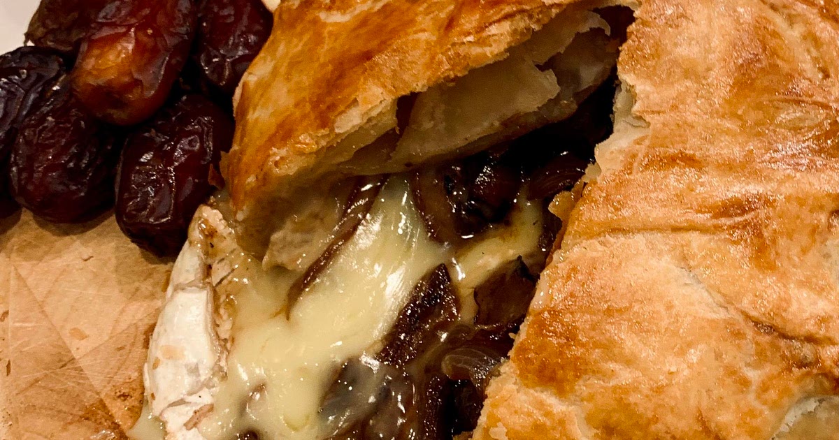 Baked Brie with Caramelized Onion and Mushrooms Recipe | Samsung Food App