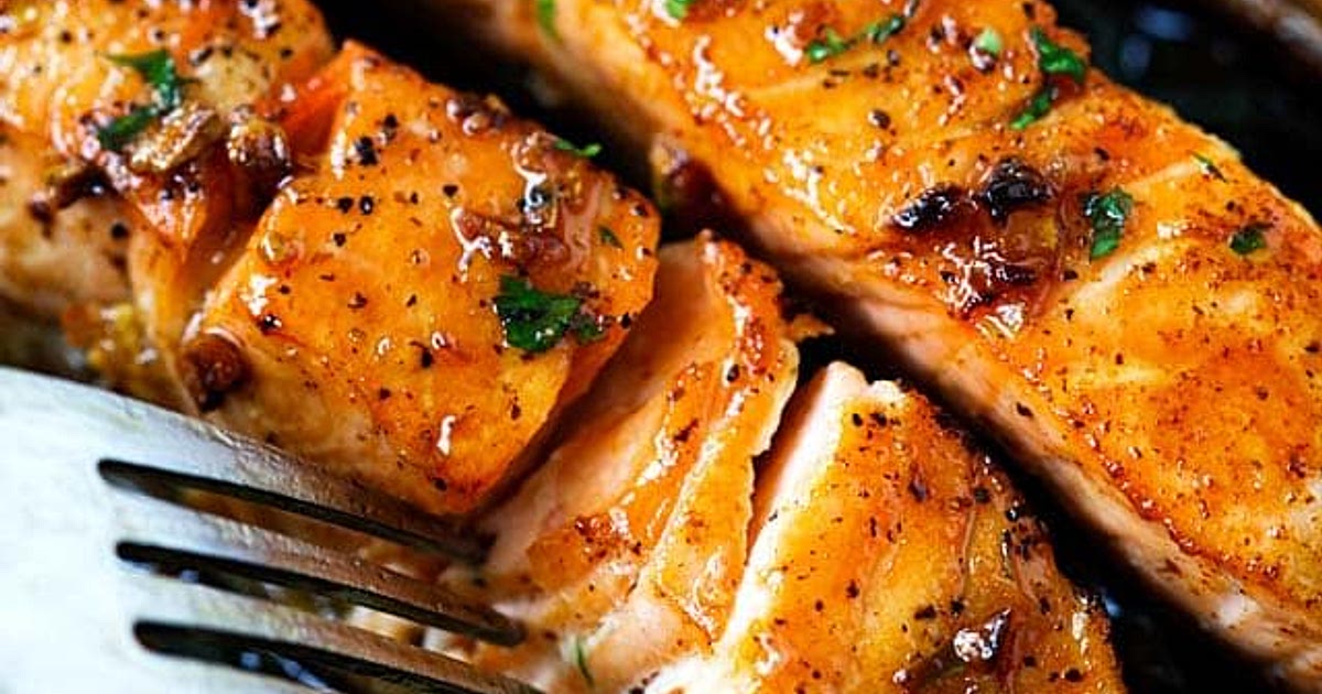 Honey Garlic Salmon by Rasa Malaysia Recipe | Samsung Food App
