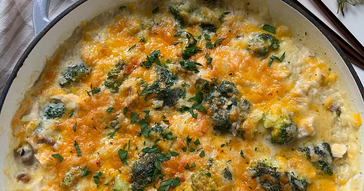 Chicken & Broccoli Rice Casserole Recipe | Samsung Food App