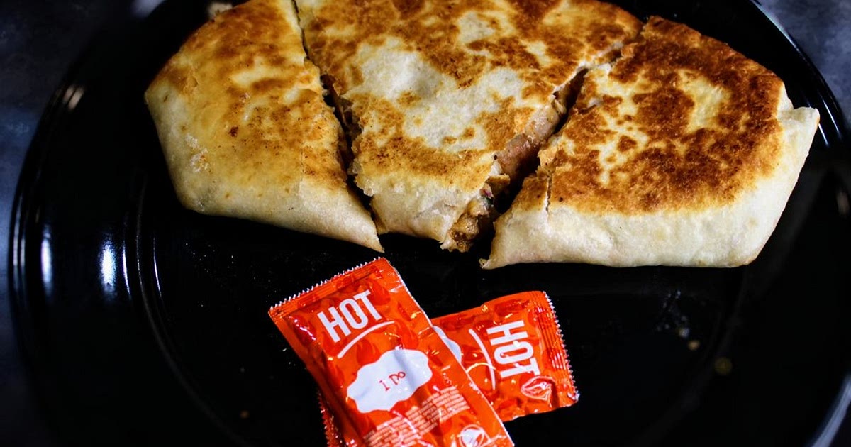 Copycat Taco Bell Chicken Quesadilla — Buzzed Eats Recipe | Samsung Food App