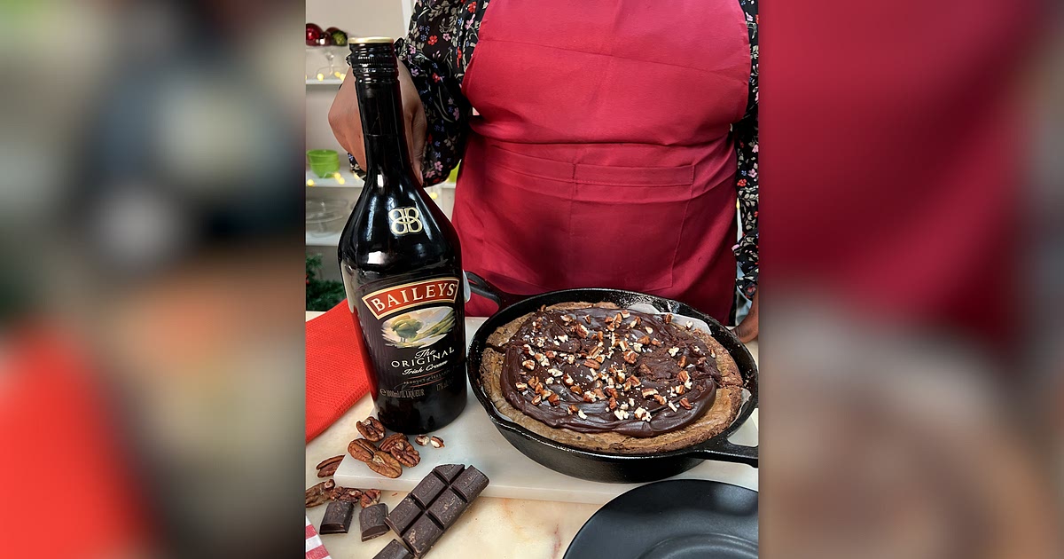 Dee's Skillet Baileys Chocolate Brownie Recipe | Samsung Food App