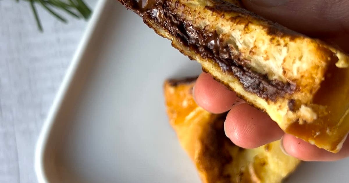 Dark Chocolate Peppermint Stuffed French Toast  Recipe | Samsung Food App