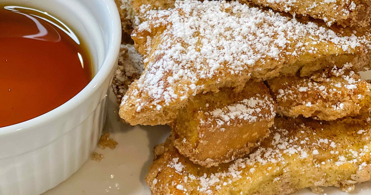Air fryer French toast sticks Recipe | Samsung Food App