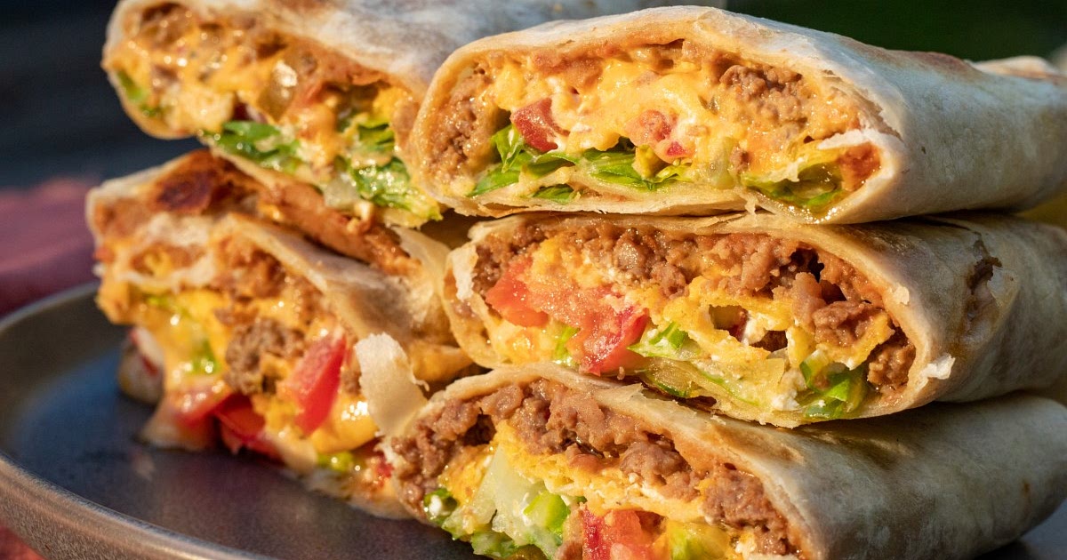 Beef and Bean Burrito Recipe | Samsung Food App