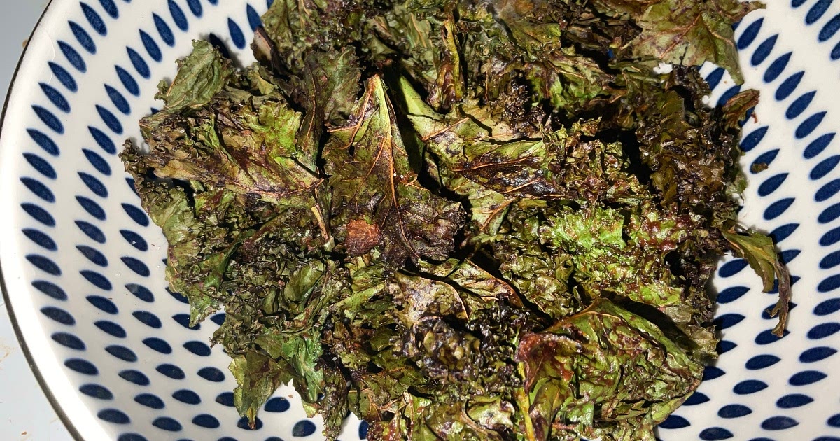 Asian Salt and Vinegar Kale Crisps (Miso and Rice Wine Vinegar) Recipe | Samsung Food App