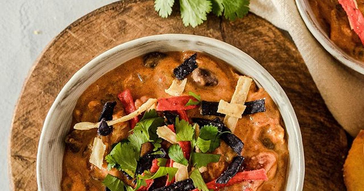 CHICKEN ENCHILADA SOUP Recipe | Samsung Food App