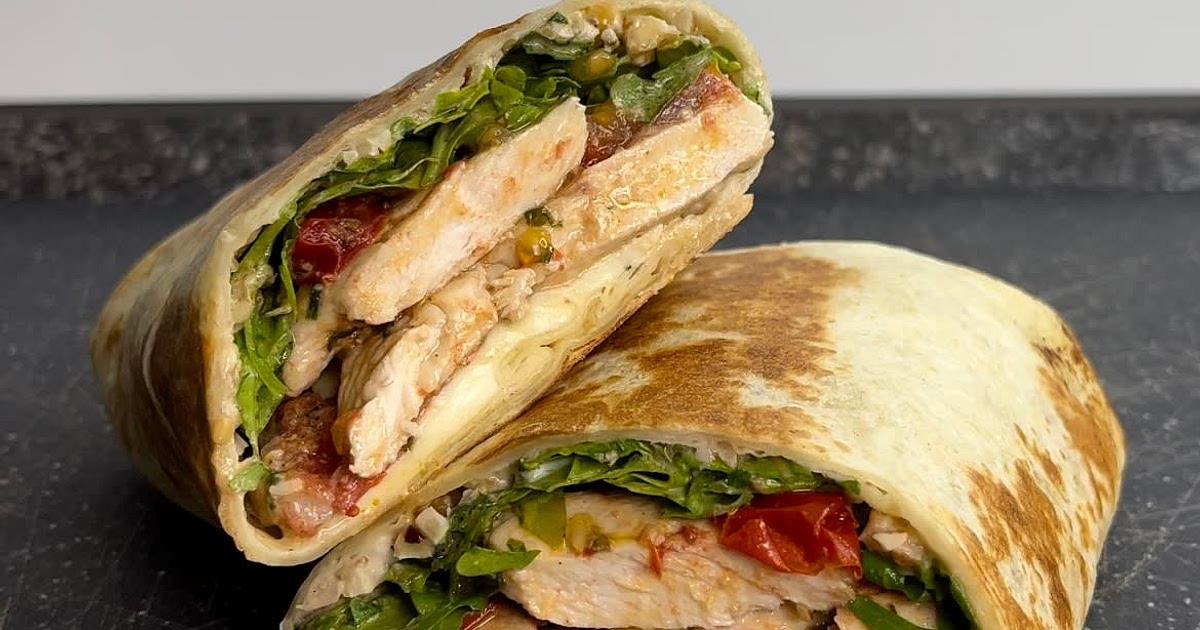 Italian style chicken wrap Recipe | Samsung Food App