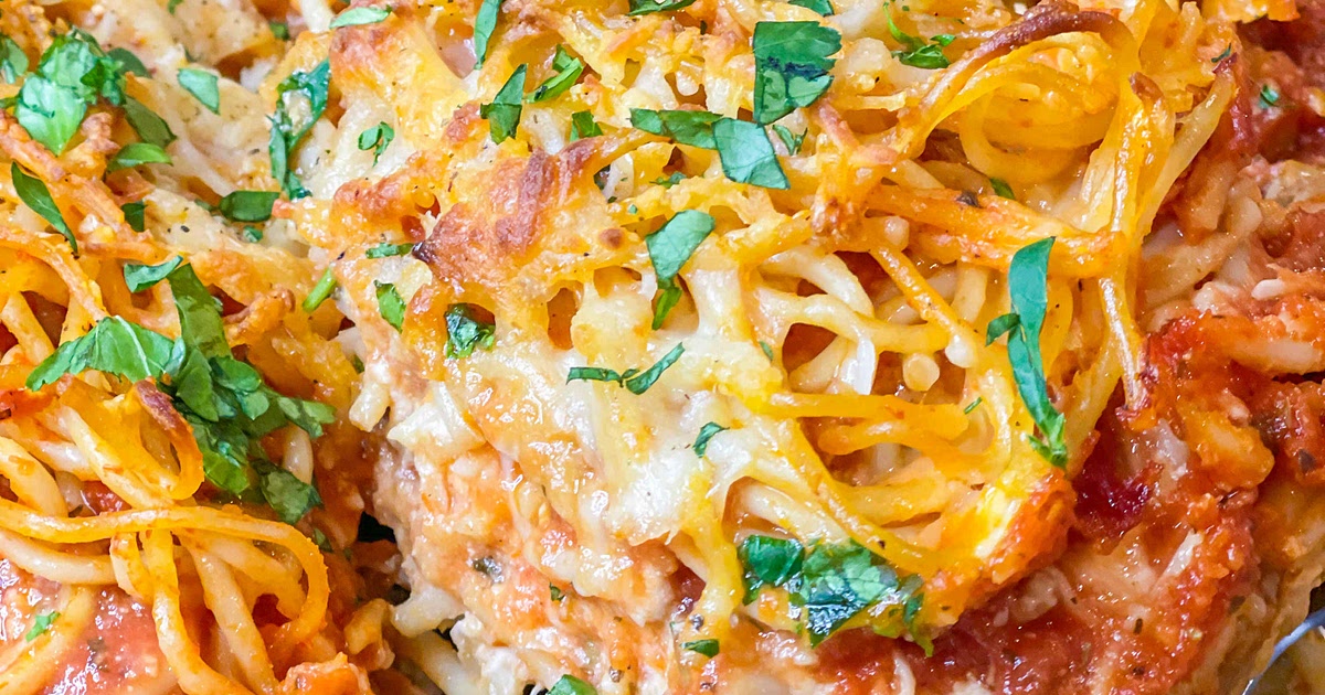 Spaghetti pie Recipe | Samsung Food App