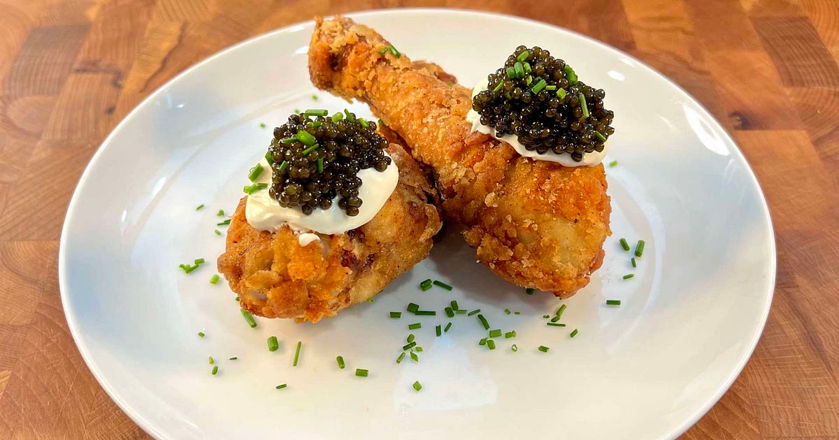 USA - Caviar Fried Chicken Recipe | Samsung Food App