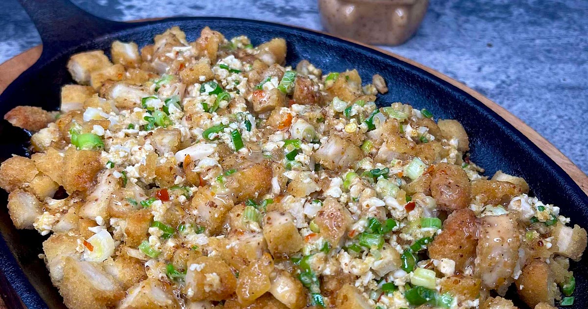Chicken Nugget Sisig with Sweet Chili Mustard Recipe | Samsung Food App