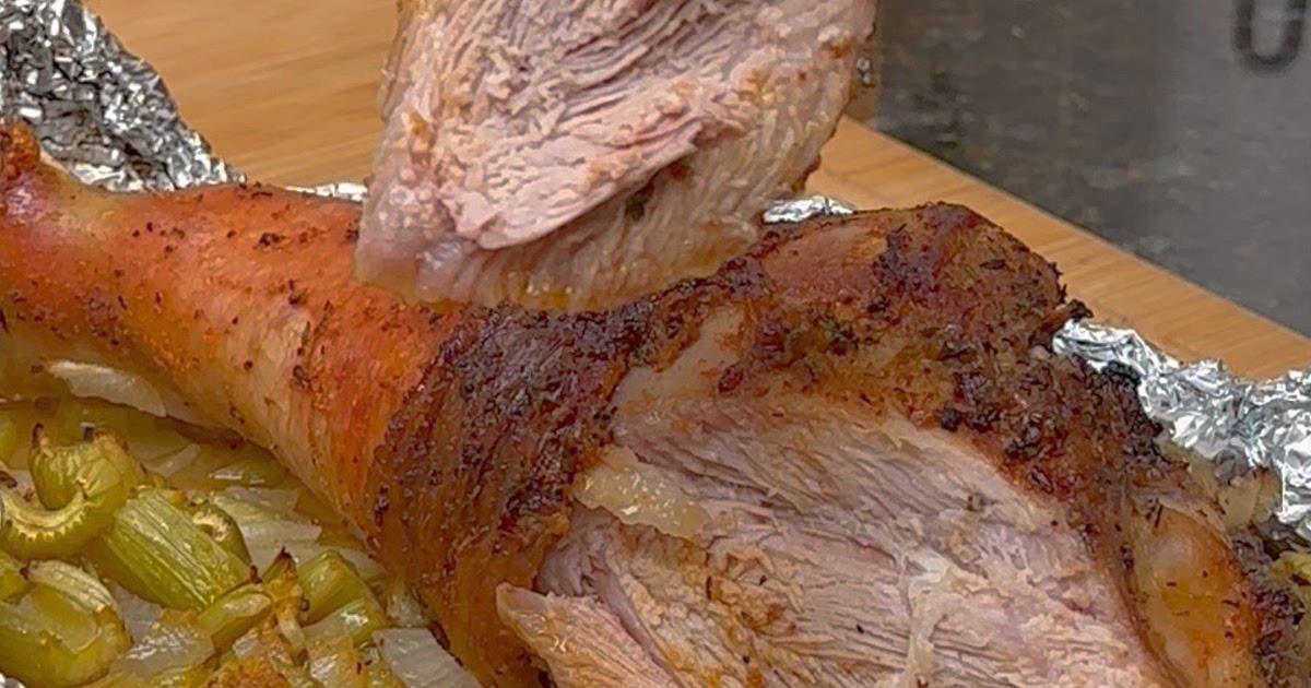 Air Fryer Roasted Turkey Leg Recipe | Samsung Food App