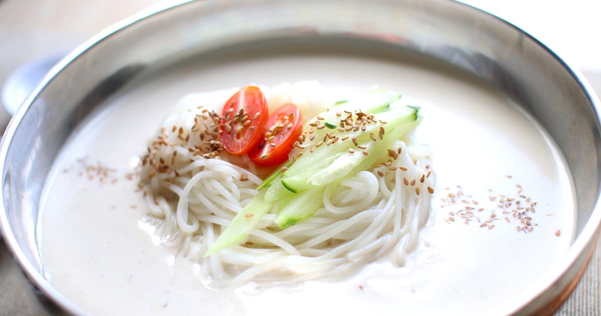 Cold Soybean Noodles | 콩국수  (Kongguksu) Recipe | Samsung Food App