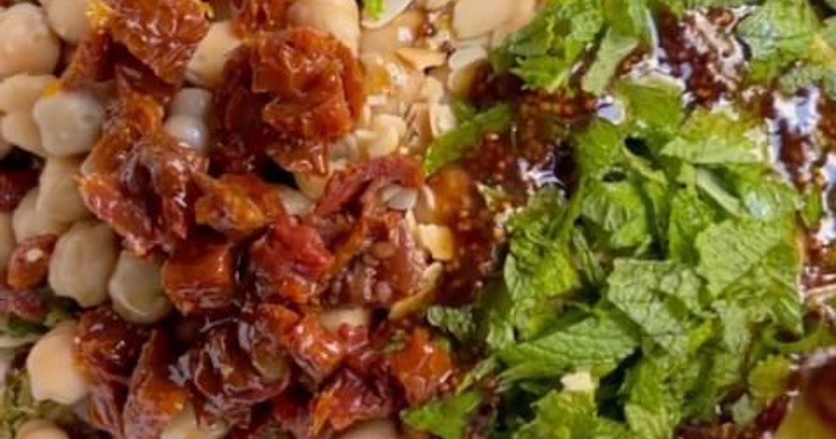Shaved Brussel Sprouts & Chickpea by Recipe | Samsung Food App