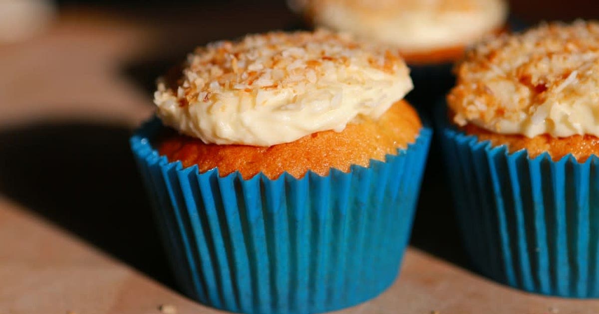 Lemon Cupcakes with Coconut Buttercream Recipe | Samsung Food App