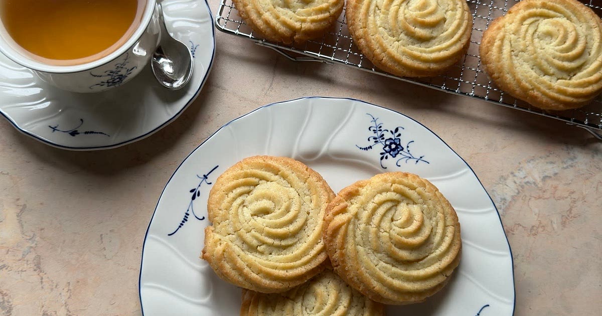 Butter cookies 🧈 Recipe | Samsung Food App