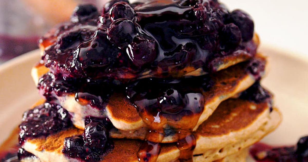PROTEIN PANCAKES WITH BLUEBERRY SYRUP Recipe | Samsung Food App