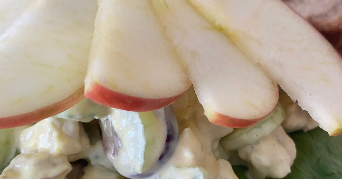 WIC Approved Greek Yogurt Waldorf Chicken Salad Recipe | Samsung Food App