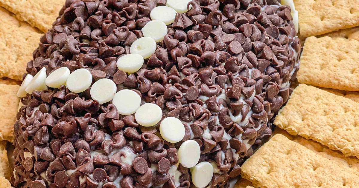 Football chocolate chip cheesecake dip Recipe | Samsung Food App