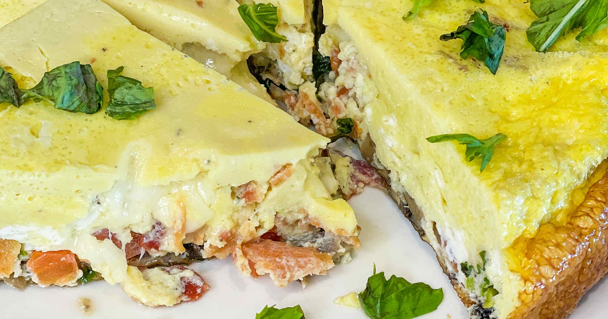 Air fryer fritatta  Recipe | Samsung Food App