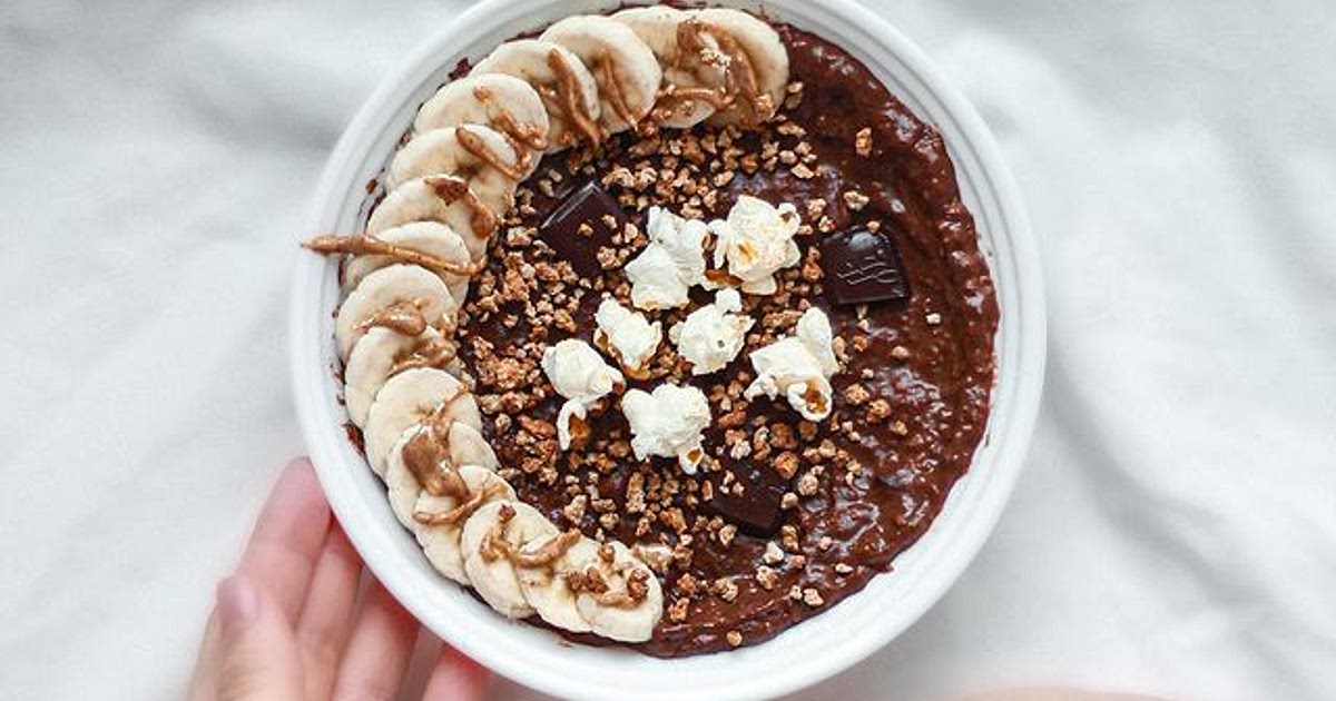 Chocolate Peanut Butter Oatmeal Recipe | Samsung Food App
