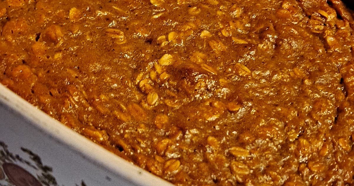 Baked pumpkin oatmeal Recipe | Samsung Food App