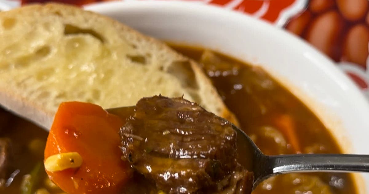 Vegetable and Beef Soup Recipe | Samsung Food App