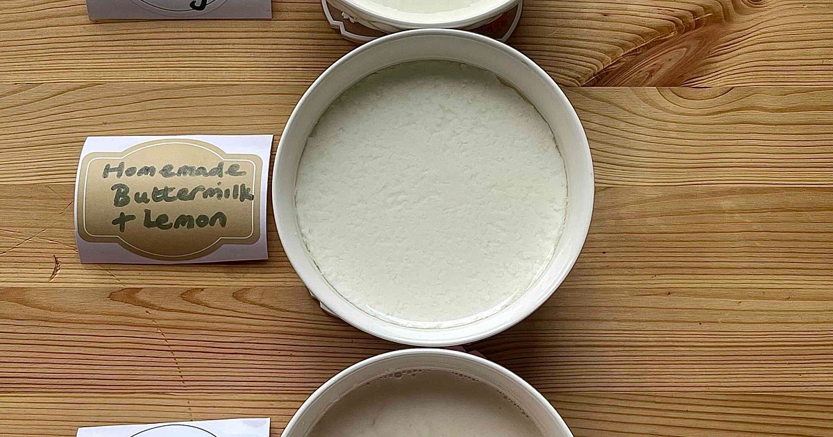 Homemade Buttermilk and Vegan Buttermilk Recipe | Samsung Food App