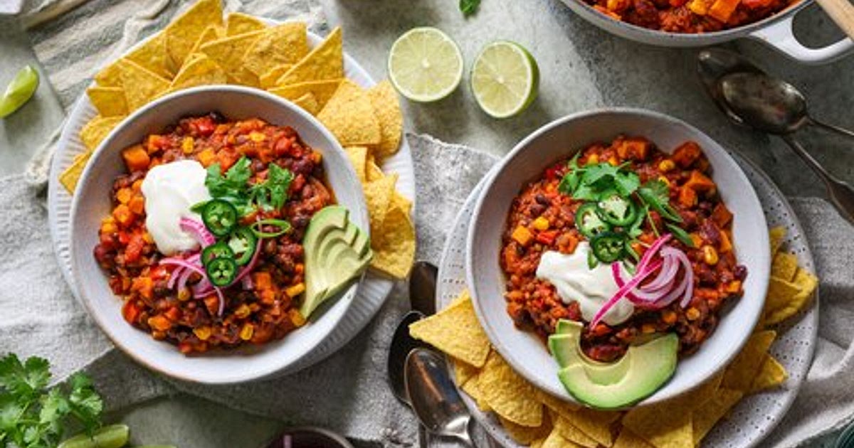 Sweet Potato Spiced Chili Recipe | Samsung Food App