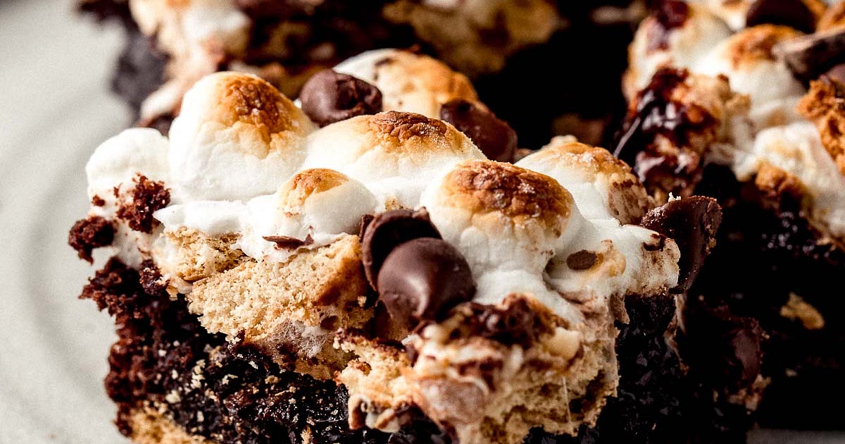 Ultimate S'mores Brownies Recipe | Samsung Food App