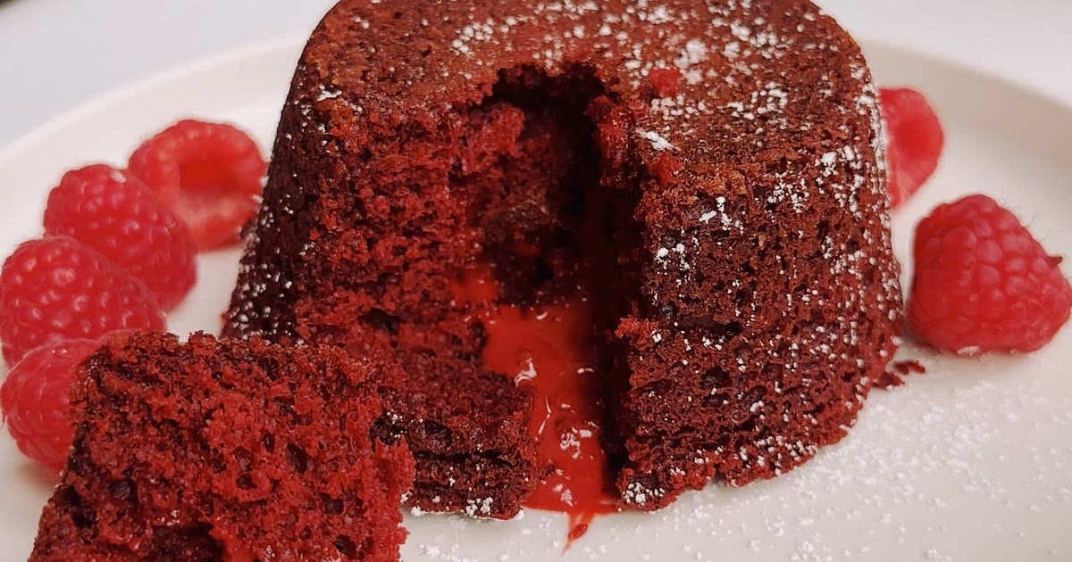 Boxed Mix Red Velvet Molten Cakes Recipe | Samsung Food App