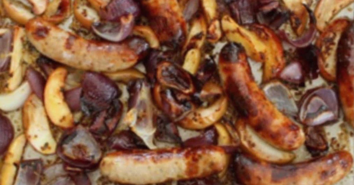Apple & Sausage Tray Bake Recipe | Samsung Food App
