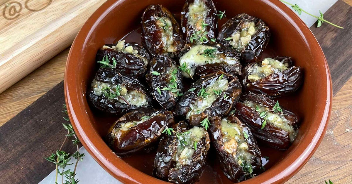 Stilton Stuffed Dates Recipe | Samsung Food App