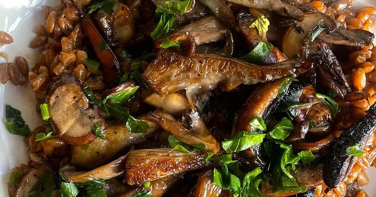 Spelt risotto with mushrooms (ZOE) Recipe | Samsung Food App
