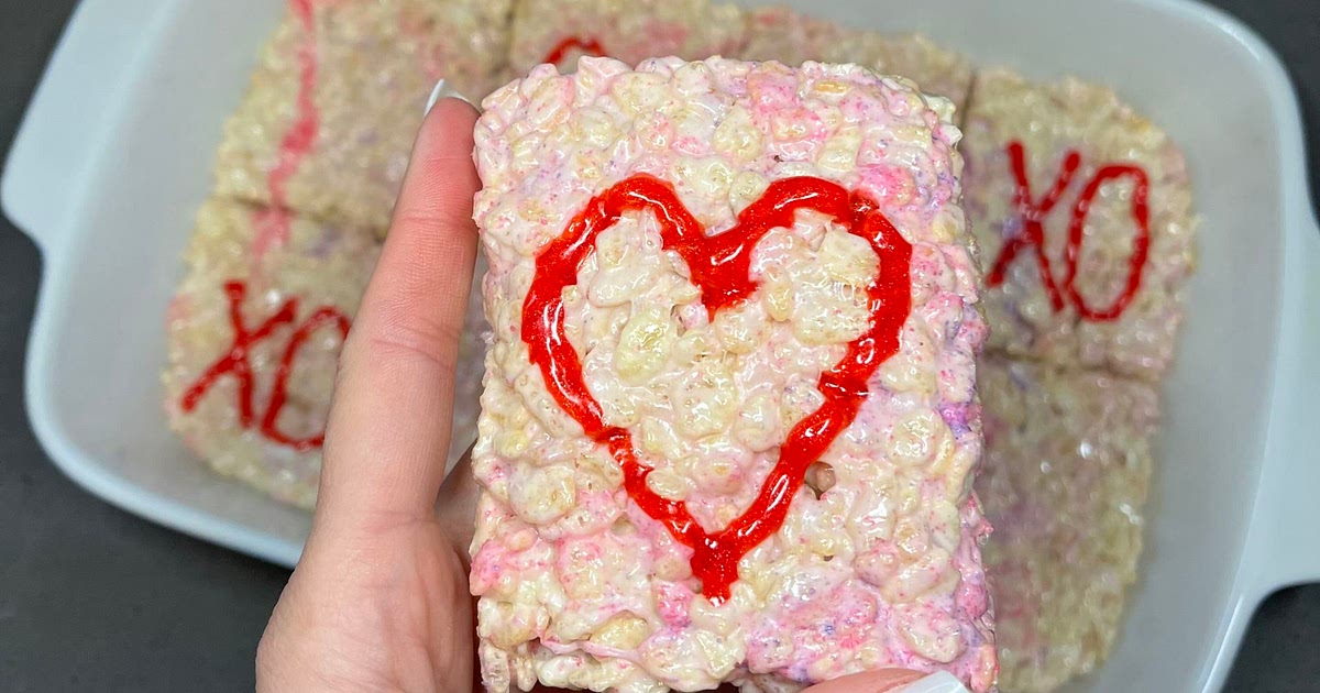 Rice Krispie Valentines Day Treats Recipe | Samsung Food App
