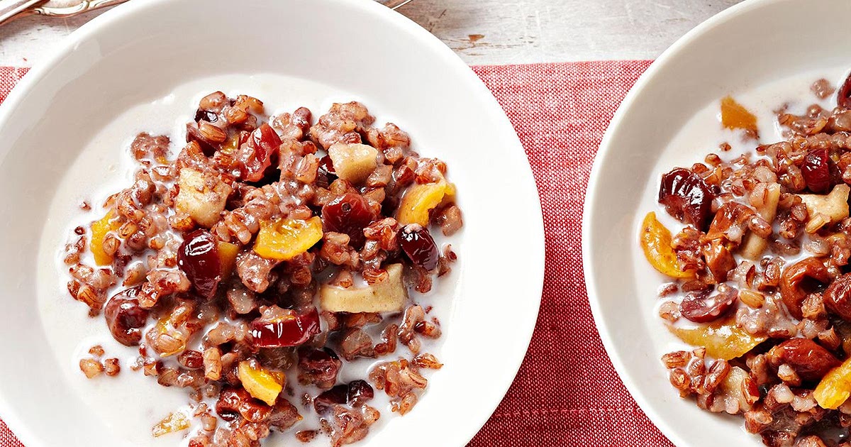 Red Rice Pudding with Almond Milk Recipe | Samsung Food App