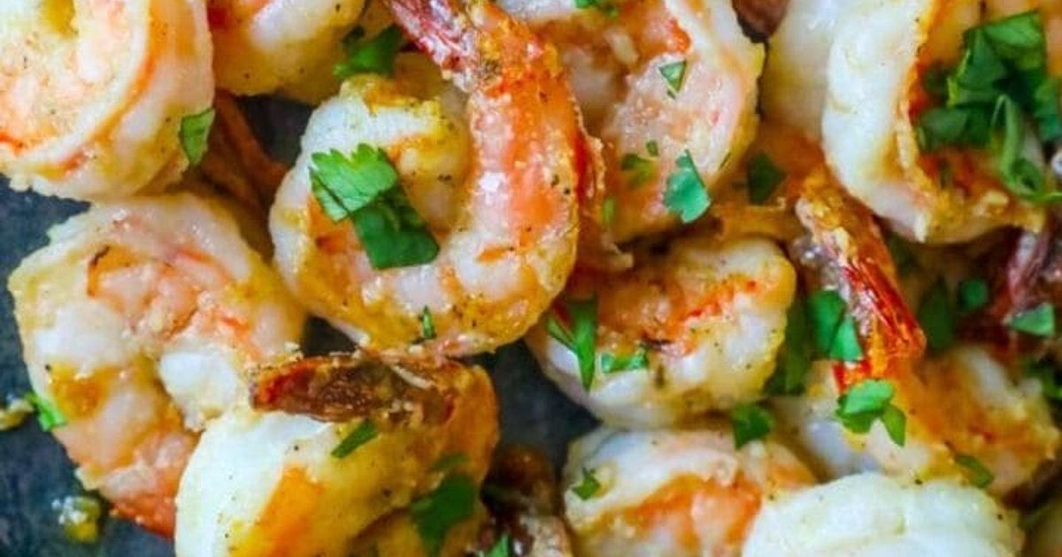 Garlic Parmesan Air Fried Shrimp Recipe | Samsung Food App