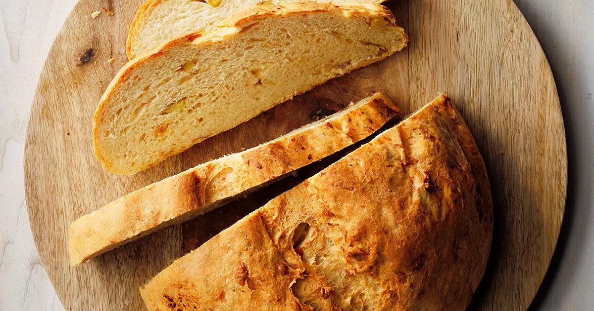 Roasted Potato and Onion Artisan Bread Recipe | Samsung Food App