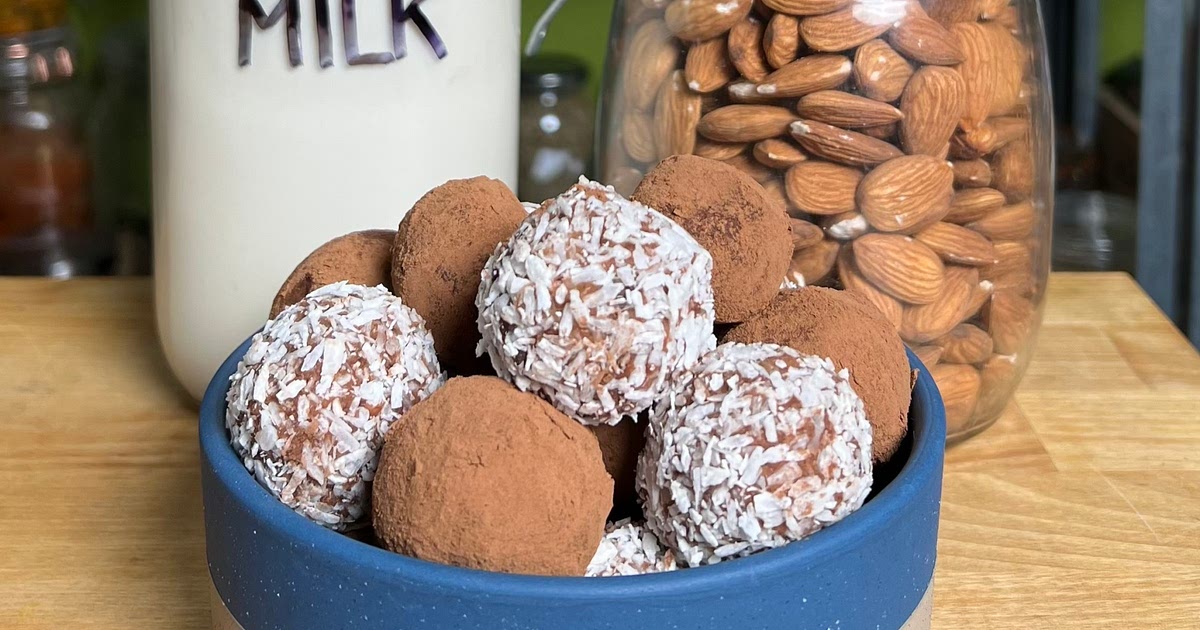 Almond  pulp energy balls  Recipe | Samsung Food App