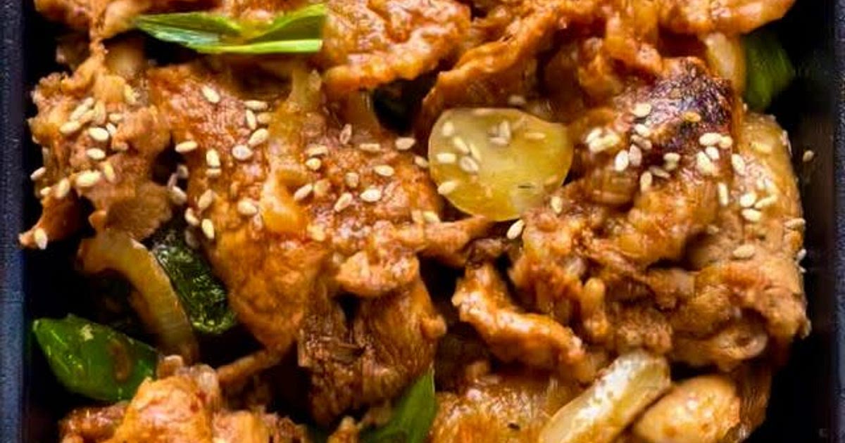 S𝗽𝗶𝗰𝘆 𝗣𝗼𝗿𝗸 𝗕𝘂𝗹𝗴𝗼𝗴𝗶 | 돼지 불고기 Recipe | Samsung Food App
