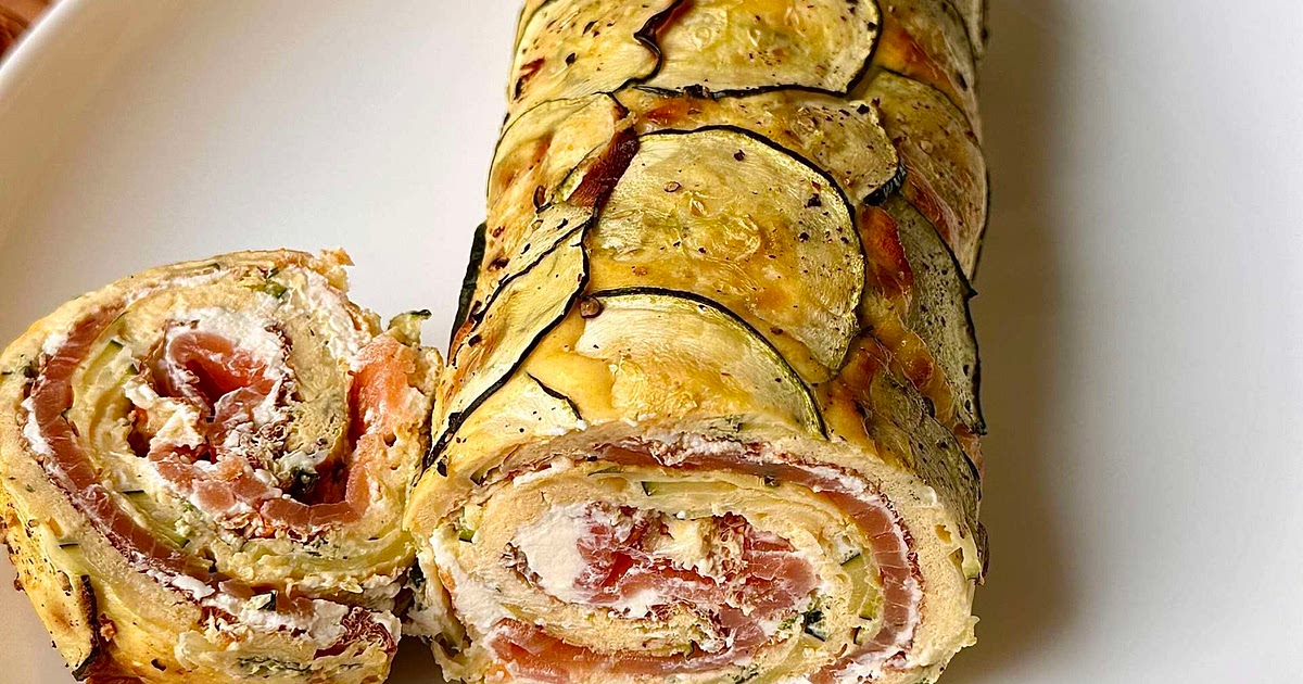 Salmon Zucchini Roll Recipe | Samsung Food App
