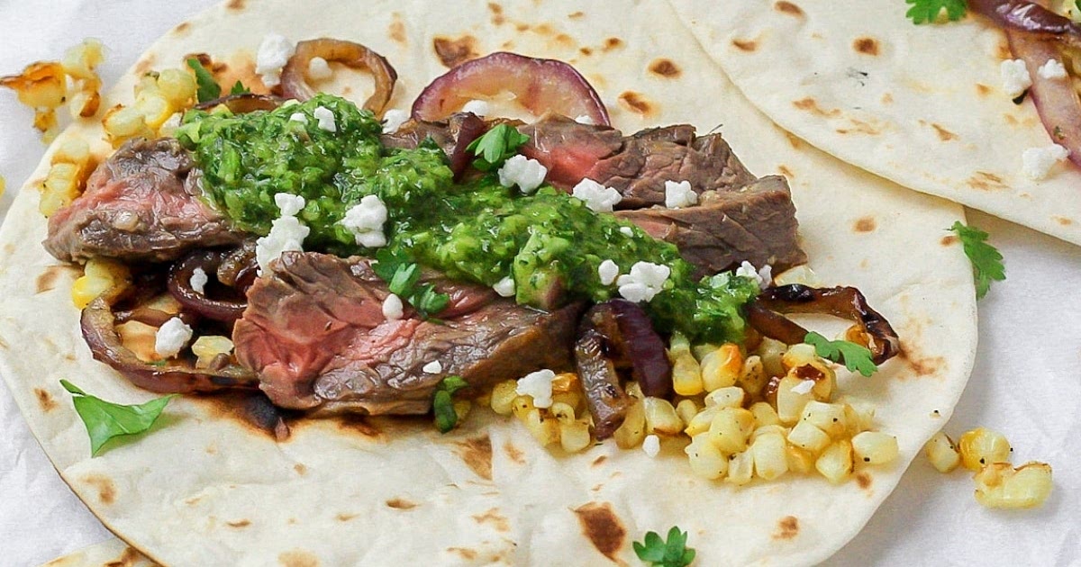 Chimichurri Steak Tacos Recipe | Samsung Food App