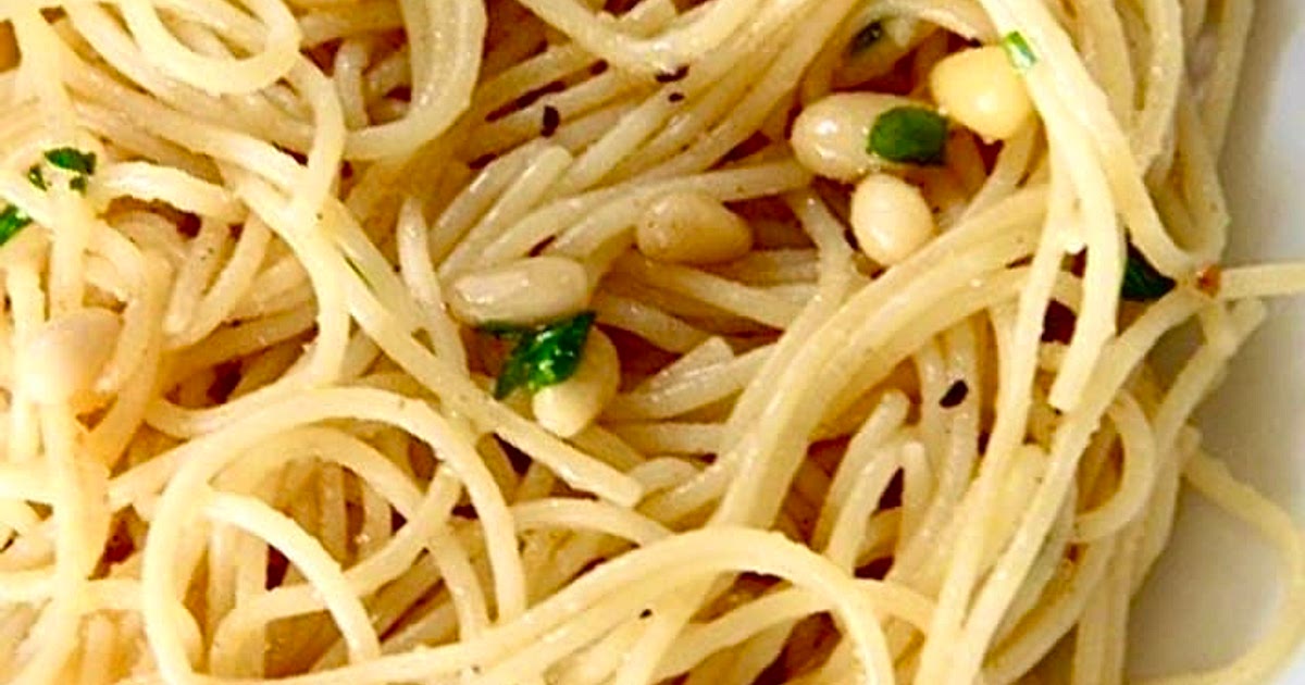 Garlic & Pine Nuts Spaghetti Recipe | Samsung Food App
