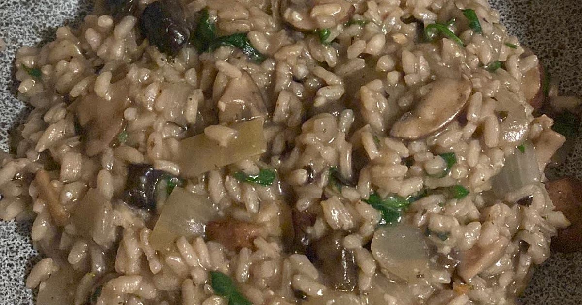 Mushroom risotto Recipe | Samsung Food App