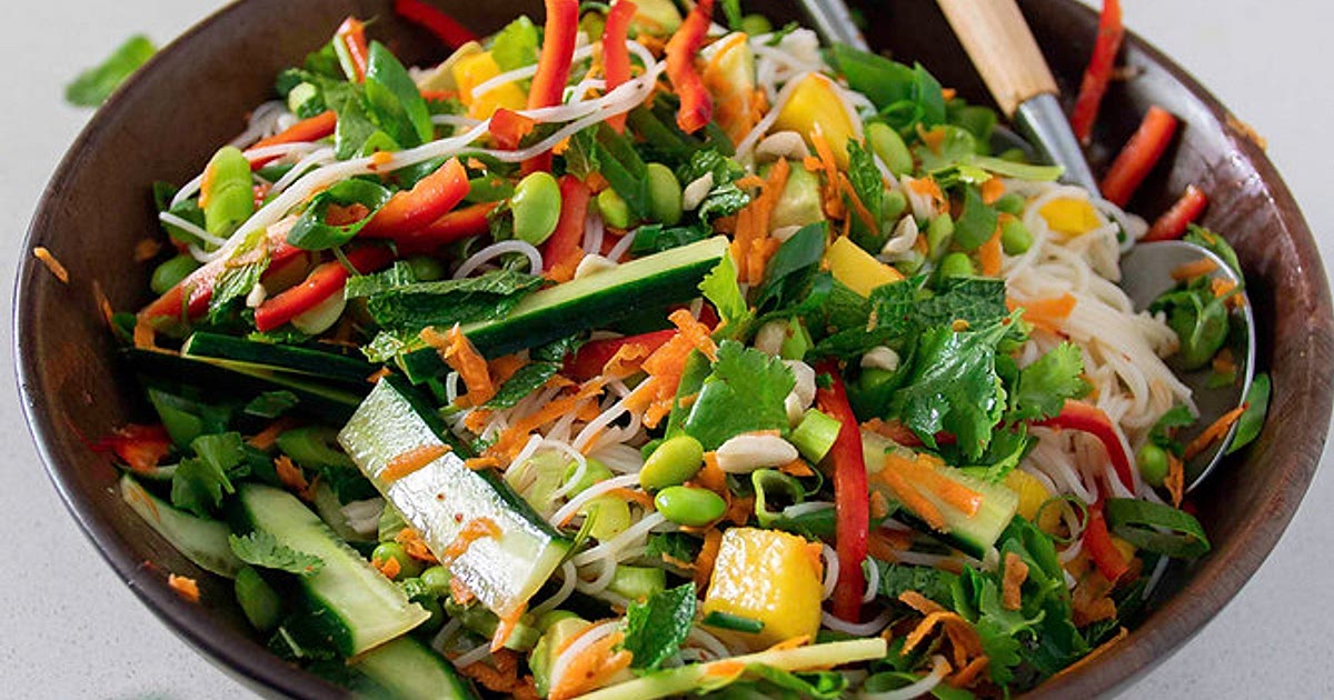 RICE NOODLE SALAD Recipe | Samsung Food App