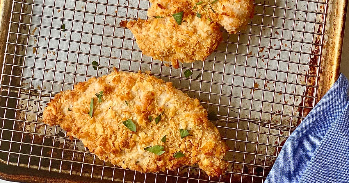 Buttery Ritz Cracker Chicken Recipe | Samsung Food App