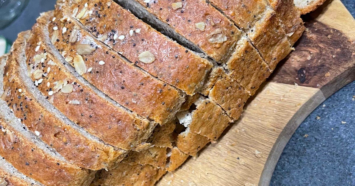Seeded Sandwich Bread Recipe | Samsung Food App