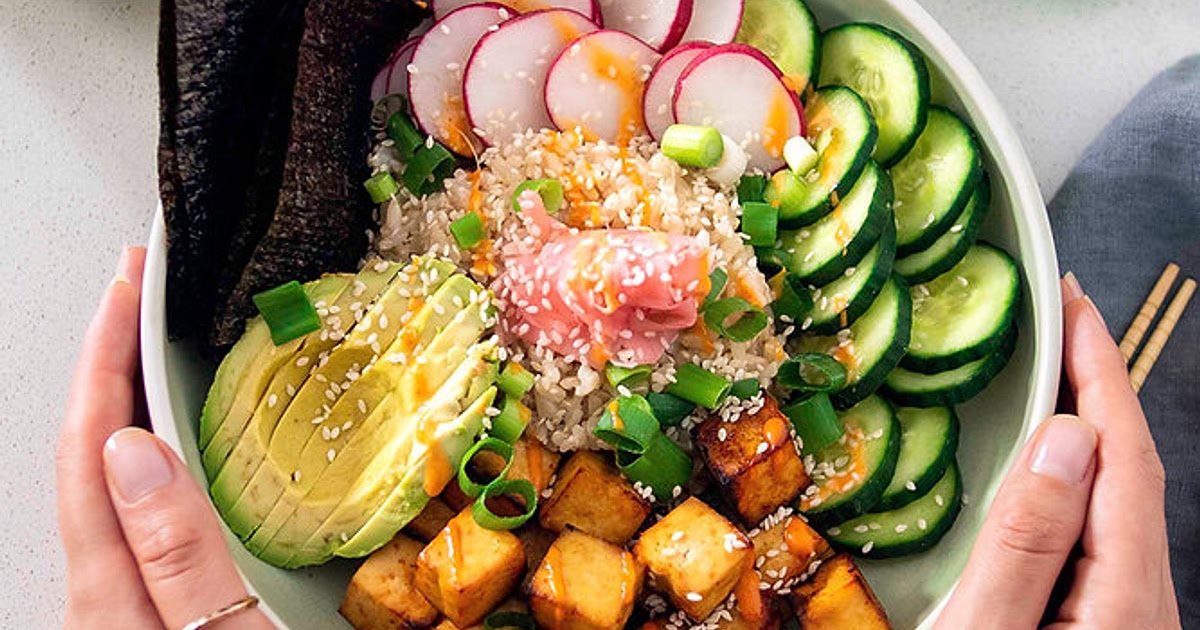 TOFU SUSHI BOWL Recipe | Samsung Food App